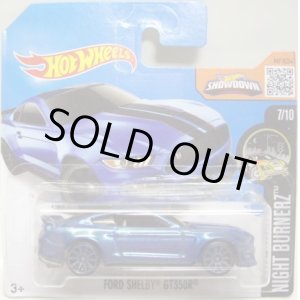 画像: 【FORD SHELBY GT350R】 BLUE/10SP (NEW CAST)  (インターナショナル・ショートカード)