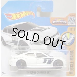 画像: 【'15 DODGE CHARGER SRT】 WHITE/PR5 （NEW CAST)  (インターナショナル・ショートカード)