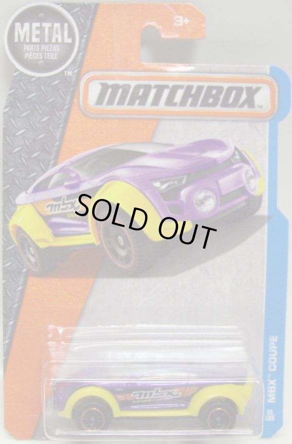 画像1: 2016 【MBX COUPE】 PURPLE-YELLOW
