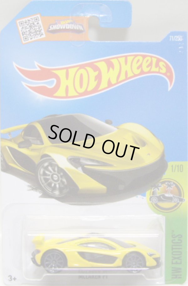 画像1: 【McLAREN P1】 YELLOW/10SP