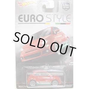 画像: 2016 HW CAR CULTURE - EURO STYLE  【FIAT 500】 RED/RR