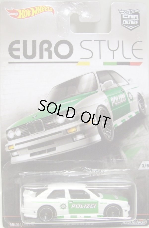 画像1: 2016 HW CAR CULTURE - EURO STYLE  【'92 BMW M3】 WHITE/RR