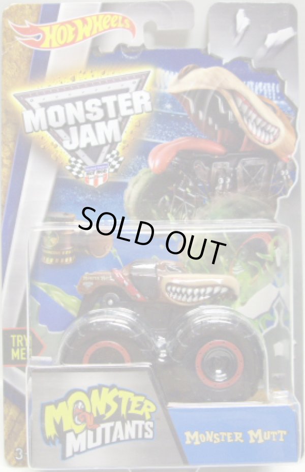 画像1: 2016 MONSTER JAM "MONSTER MUTANTS" 【MONSTER MUTT】 BROWN （ギミック有）