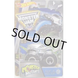 画像: 2016 MONSTER JAM "MONSTER MUTANTS" 【N.E.A. POLICE】 SILVER （ギミック有）