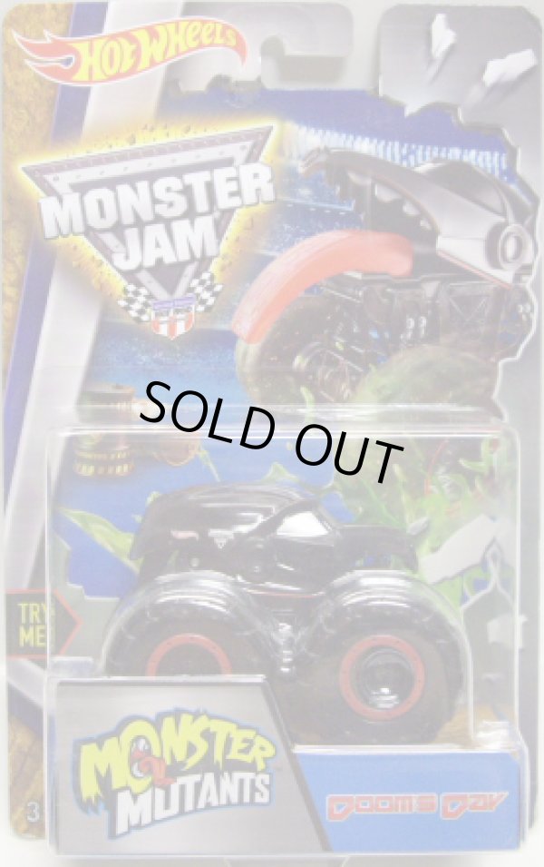 画像1: 2016 MONSTER JAM "MONSTER MUTANTS" 【DOOM'S DAY】 BLACK （ギミック有）