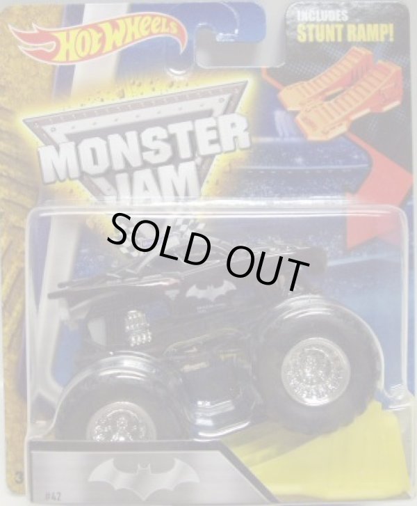 画像1: 2016 MONSTER JAM includes STUNT RAMP! 【BATMOBILE】 BLACK