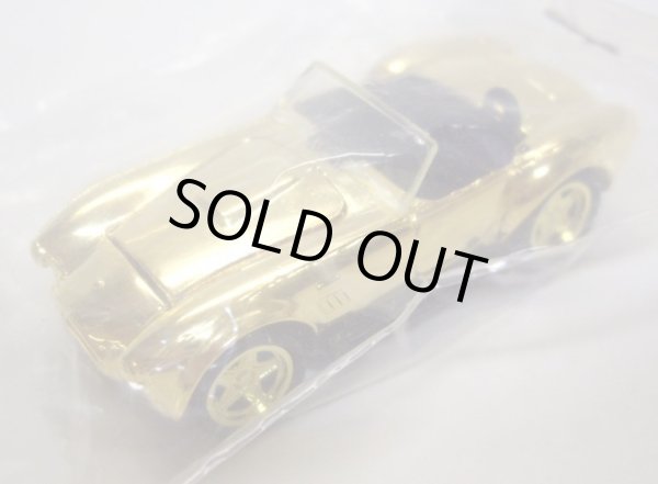 画像1: 1995 JC PENNEY EXCLUSIVE  24K PERFORMANCE COLLECTION  (セットばらし）【SHELBY COBRA 427 S/C】　24K.GOLD/PC5 (24金メッキ塗装）