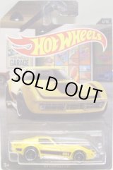 画像: 2016 WALMART EXCLUSIVE - HW GARAGE 【'69 CORVETTE】 YELLOW/MC5 (予約不可）