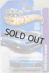 画像: 2013 AUTO SHOW EXCLUSIVE 【2013 HOT WHEELS CHEVY CAMARO SPECIAL EDITION】　MET.BLUE/MC5 (BLACKインテリア＆シャーシ）