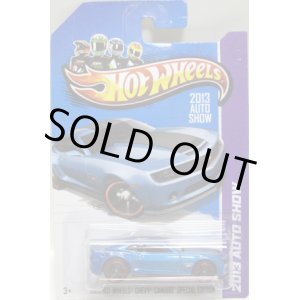 画像: 2013 AUTO SHOW EXCLUSIVE 【2013 HOT WHEELS CHEVY CAMARO SPECIAL EDITION】　MET.BLUE/MC5 (BLACKインテリア＆シャーシ）