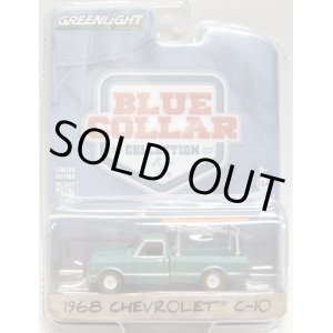 画像: 2016 GREENLIGHT BLUE COLLAR COLLECTION S1 【1968 CHEVROLET C-10】 FLAT GREEN/RR