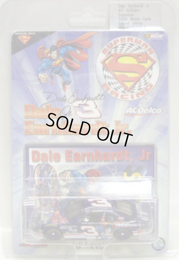 画像1: 1999 ACTION - NASCAR LIMITED EDITION【"#3 ACDELCO/DALE EARNHARDT JR. "SUPERMAN" MONTE CARLO】　BLUE/RR