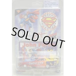 画像: 1999 ACTION - NASCAR LIMITED EDITION【"#1 CASTROL/JOHN FORCE "SUPERMAN" MUSTANG FUNNY CAR】　RED-YELLOW/RR