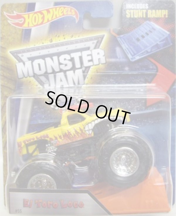 画像1: 2016 MONSTER JAM includes STUNT RAMP! 【EL TORO LOCO】 YELLOW