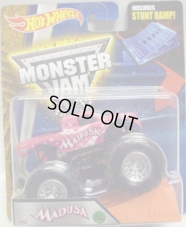 画像1: 2016 MONSTER JAM includes STUNT RAMP! 【MADUSA】 PINK (2016 SPECIAL EDITION!)(予約不可）