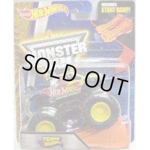 画像: 2016 MONSTER JAM includes STUNT RAMP! 【TEAM HOT WHEELS】 BLACK