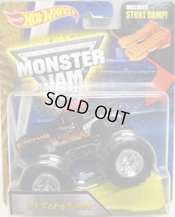 画像1: 2016 MONSTER JAM includes STUNT RAMP! 【EL TORO LOCO】 BLACK