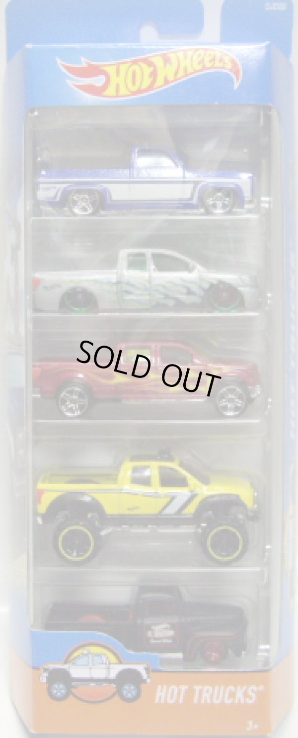 画像1: 2016 5PACK 【HOT TRUCKS】'83 Chevy Silverado / Nissan Titan / 2009 Ford F-150 / '10 Toyota Tundra / '49 Ford F1 