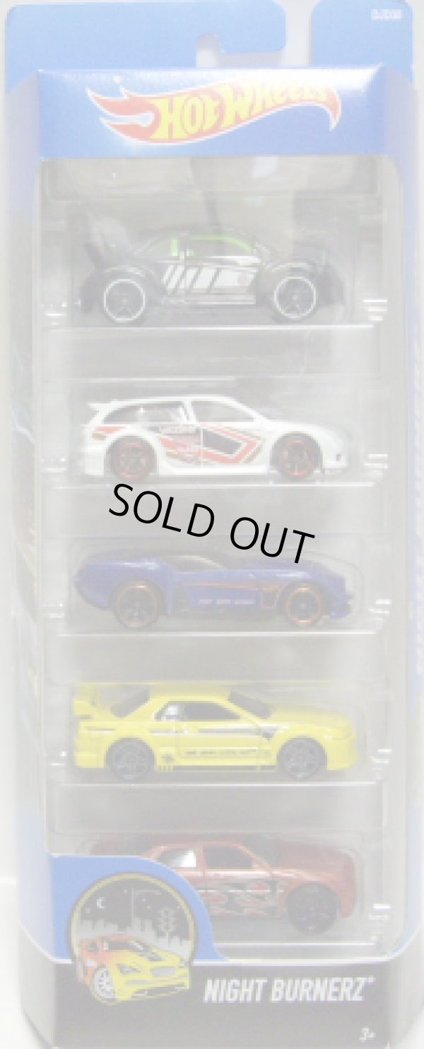 画像1: 2016 5PACK 【NIGHT BURNERZ】Volkswagen New Beetle Cup / Audacious / Pony-Up / Nissan Skyline GT-R (R32)/ Chrysler 300C Hemi