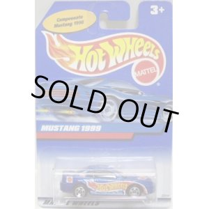 画像: 1998 MEXICO EXCLUSIVE 【MUSTANG 1999】　RACE TEAM BLUE/5SP (#1 / MATTEL WHEELS TAMPO)