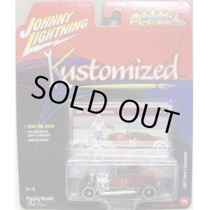 画像: 2016 JOHNNY LIGHTNING - STREET FREAKS S2 【1972 FORD T-ROADSTER】 BRICK/RR (KUSTOMIZED)