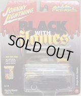 画像: 2016 JOHNNY LIGHTNING - STREET FREAKS S2 【GEORGE BARRIS PHAETON】 BLACK-BLACK (BLACK WITH FLAMES)