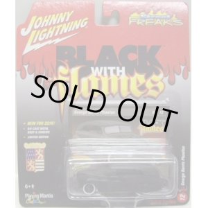 画像: 2016 JOHNNY LIGHTNING - STREET FREAKS S2 【GEORGE BARRIS PHAETON】 BLACK-BLACK (BLACK WITH FLAMES)