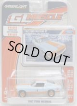 画像: 2016 GREENLIGHT GL MUSCLE S16 【1967 FORD MUSTANG (GULF)】 LT.BLUE/RR