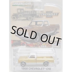 画像: 2016 GREENLIGHT ANNIVERSARY COLLECTION S3 【1968 CHEVROLET C10】 GOLD/RR