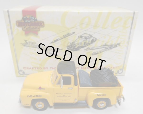 画像1: 【特別価格】 1996 MATCHBOX - 1/43 COLLECTIBLES 【CATERPILLAR BRANDED 1955 FORD PICK-UP】 LT.YELLOW/RR