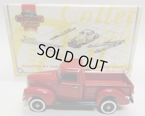 画像1: 【特別価格】 1996 MATCHBOX - 1/43 COLLECTIBLES 【1940 FORD PICKUP】 RED/RR