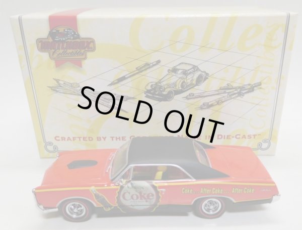 画像1: 【特別価格】 1996 MATCHBOX - 1/43 COLLECTIBLES 【THE COCA-COLA 1967 PONTIAC GTO】 RED/RR