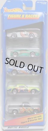 画像: 1998 5PACK 【FIGURE 8 RACERS】　Porsche 959 / Ferrari 355 / Chevy Stocker / Camaro Z-28/ Chevy 1500