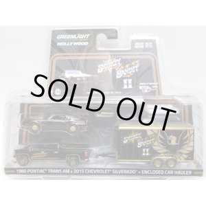 画像: 2016 GREENLIGHT HOLLYWOOD HITCH & TOW S1【SMOKEY AND THE BANDIT II】 1980 PONTIAC TRANS AM/2015 CHEVROLET SILVERADO/ENCLOSED CAR HAULER