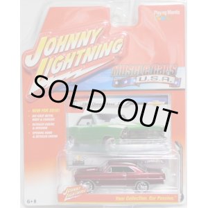 画像: 2016 JOHNNY LIGHTNING - MUSCLE CARS USA S2 【1967 CHEVY NOVA SS】 MET.RED/RR