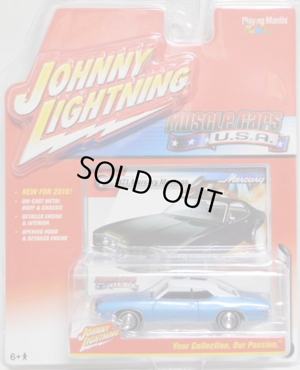 画像1: 2016 JOHNNY LIGHTNING - MUSCLE CARS USA S2 【1977 MERCURY MONTEGO】 LT.BLUE/RR