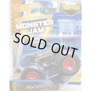 画像: 2017 MONSTER JAM includes TEAM FLAG! 【HOT WHEELS RACING】 BLUE (FLASH BACK)(2017 NEW LOOK!)