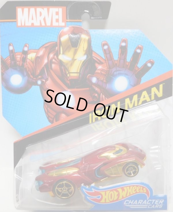 画像1: 2017 HW MARVEL 【IRON MAN】　RED-GOLD/O5 (2017 CARD)