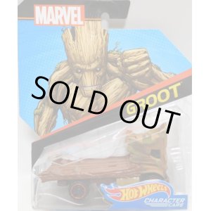 画像: 2017 HW MARVEL 【GROOT】　BROWN/OR6SP (2017 CARD)