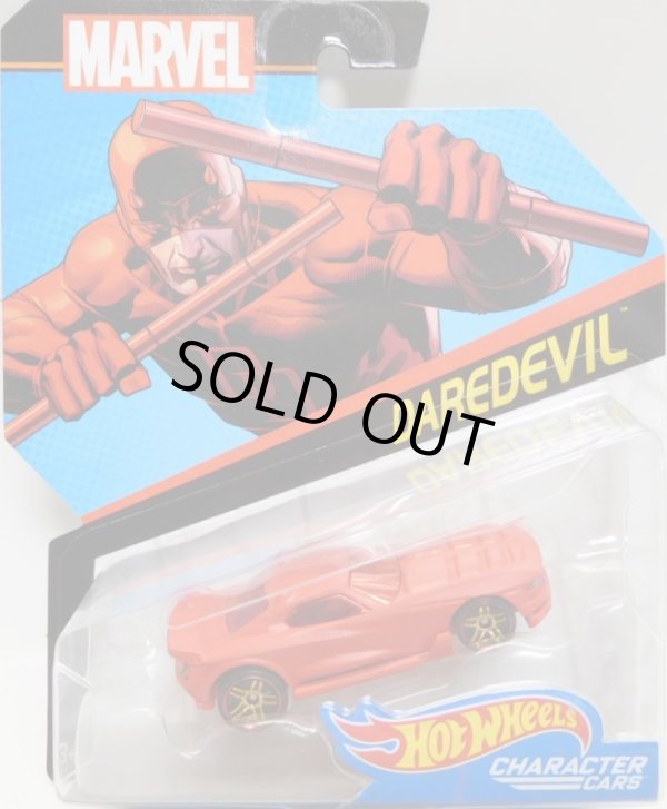 画像1: 2017 HW MARVEL 【DAREDEVIL】　FLAT RED/PR5 (2017 CARD)