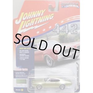 画像: 2016 JOHNNY LIGHTNING - MUSCLE CARS USA S2 【1969 OLDS CUTLASS 4-4-2】 SILVERGREEN/RR (1836個限定）