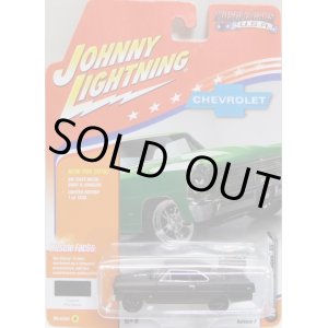 画像: 2016 JOHNNY LIGHTNING - MUSCLE CARS USA S2 【1967 CHEVY NOVA SS】 FLAT BLACK/RR (1836個限定）
