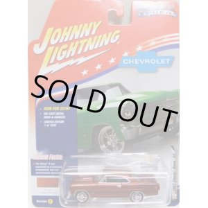 画像: 2016 JOHNNY LIGHTNING - MUSCLE CARS USA S2 【1967 CHEVY NOVA SS】 MET.BROWN/RR (1836個限定）