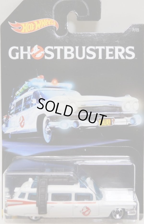 画像1: 2016 WALMART EXCLUSIVE - GHOSTBUSTERS 【ECTO-1】 WHITE/5SP