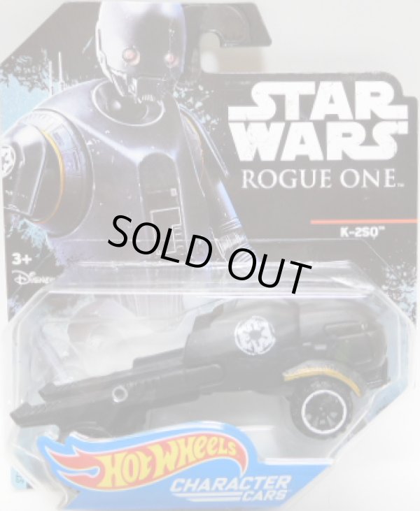 画像1: 2017 HW STAR WARS 【"ROGUE ONE" K-2SO】　FLAT BLACK/OR6SP (2017 CARD)