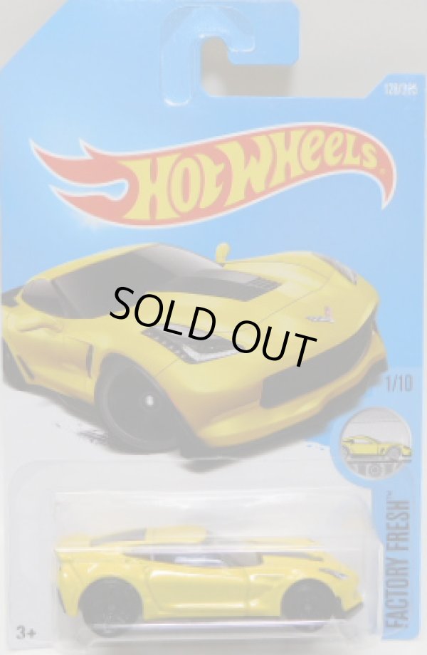 画像1: 【CORVETTE C7 Z06】 YELLOW/PR5 (NEW CAST) (予約完売・再入荷予定）