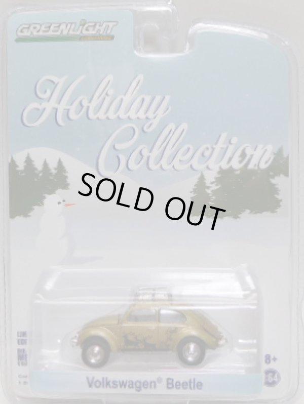 画像1: 2016 GREENLIGHT HOBBY EXCLUSIVE HOLIDAY COLLECTION 【VOLKSWAGEN BEETLE】 GOLD/RR