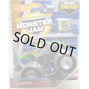 画像: 2017 MONSTER JAM includes TEAM FLAG! 【BADNEWS TRAVELS FAST】 GREEN