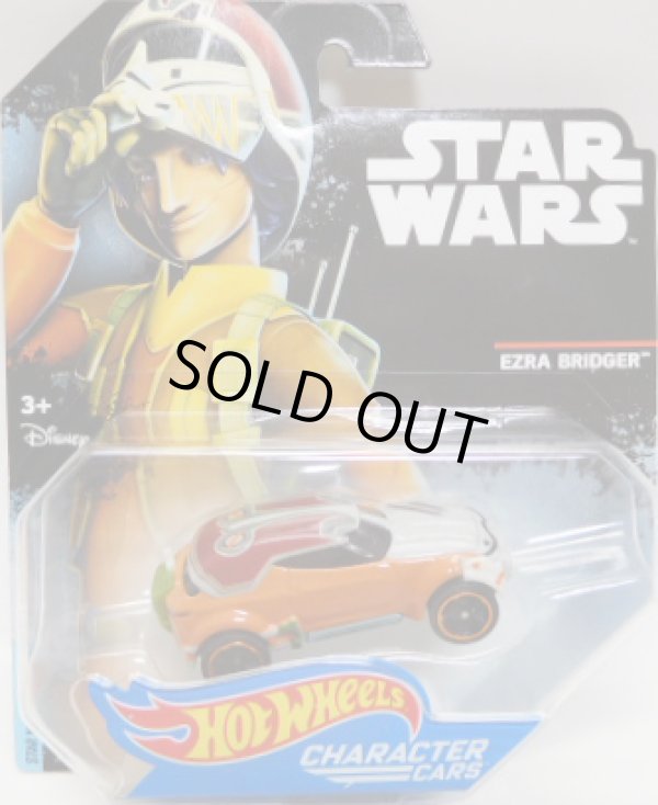 画像1: 2017 HW STAR WARS 【EZRA BRIDGER】　ORANGE-GRAY/MC5 (2017 CARD) (予約完売・再入荷待ち）