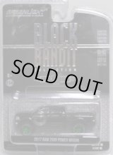 画像: 2017 GREENLIGHT BLACK BANDIT SERIES16 【2017 RAM 2500 POWER WAGON】 BLACK/RR (GREEN MACHINE)